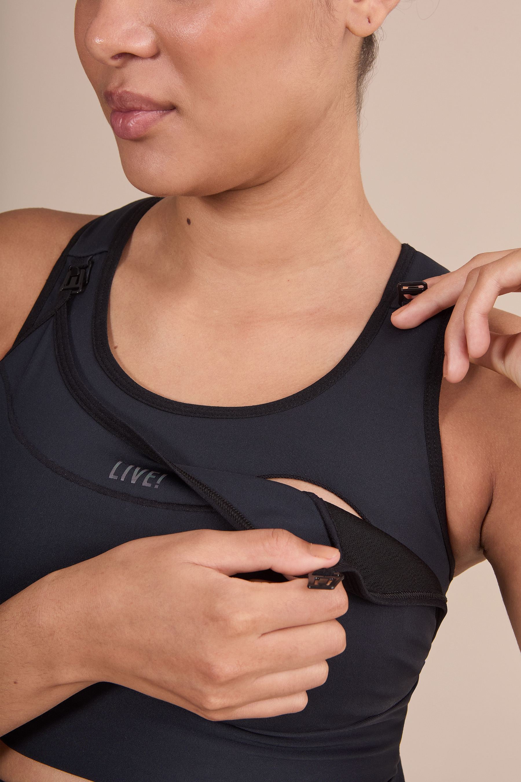 Comfortable Maternity Nursing Sports Bra for Women - Breathable & Supportive for Pregnancy, Breastfeeding & Postpartum Workouts