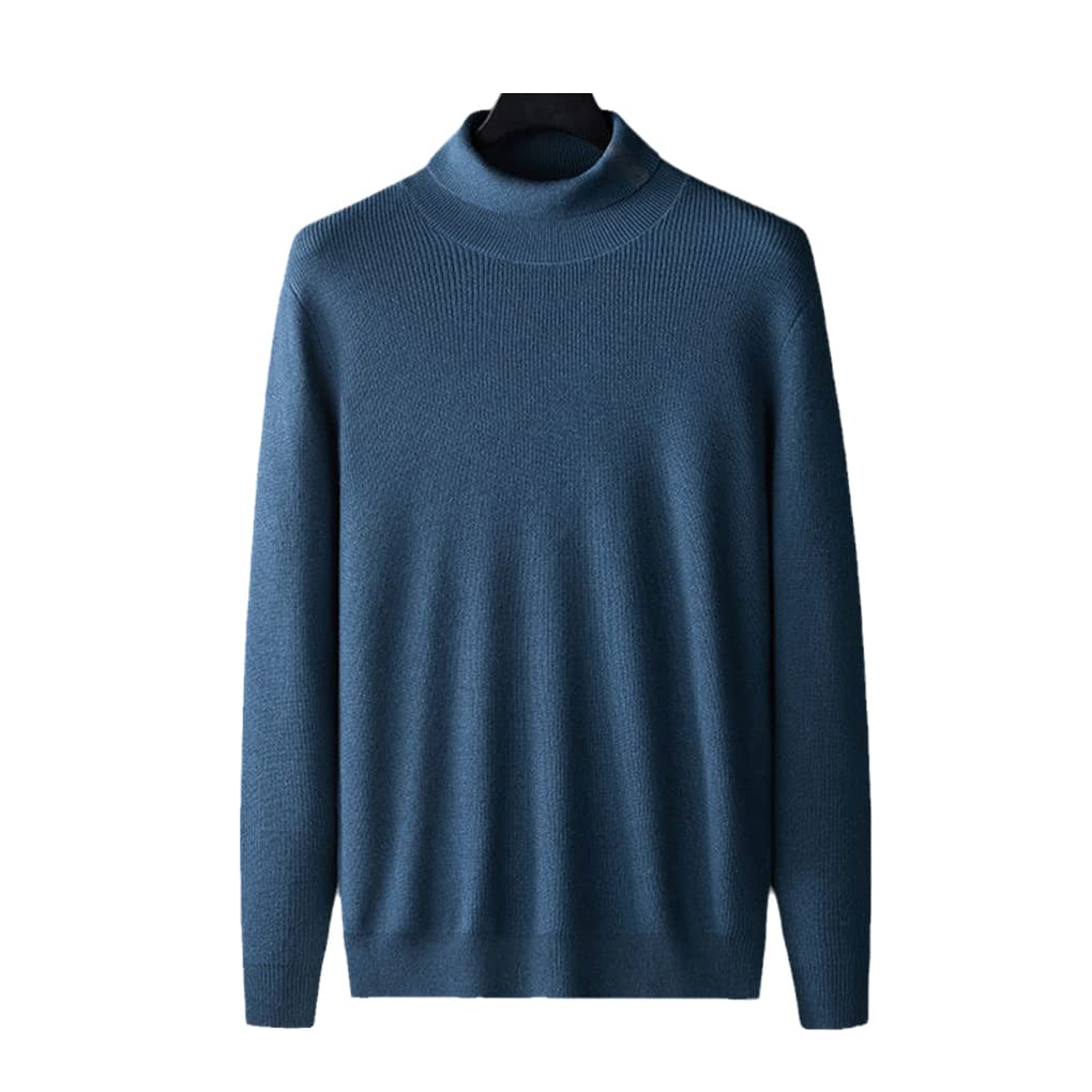 Zaiyi Men's Wool Sweater - Warm Knit Pullover for Autumn & Winter | Fashion Casual Crewneck Sweater for Youth & Middle-Aged Men | Perfect for Office, Dating & Outdoor Activities