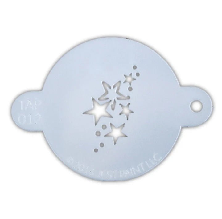 TAP 012 Stars Stencil - Reusable DIY Craft Template for Wall Painting, Scrapbooking & Home Decor | Perfect for Kids Rooms, Party Decorations and Art Projects