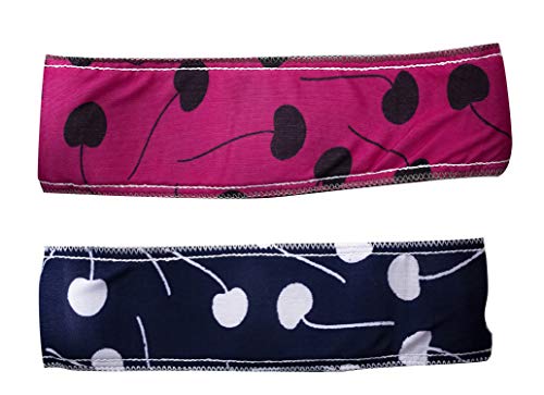 Baal Salon Spa Facial Headband - Soft & Colorful Hair Accessories for Women (2 Pack) - Perfect for Skincare, Makeup, and Spa Treatments at Home