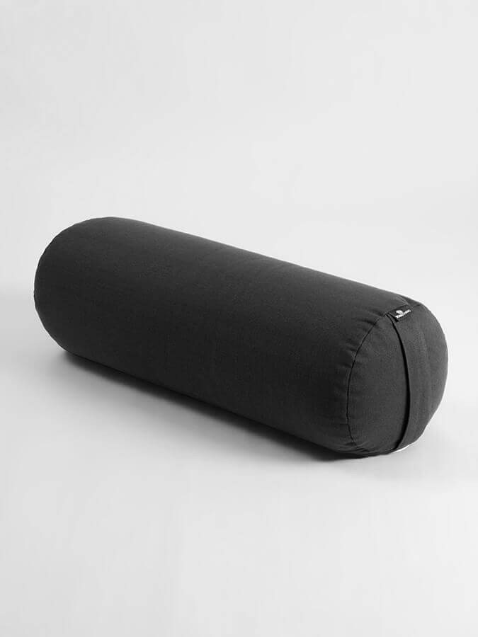 Organic Cotton Buckwheat Meditation Bolster Cushion for Yoga & Zen Relaxation - Perfect for Yoga Studios, Home Meditation & Stress Relief