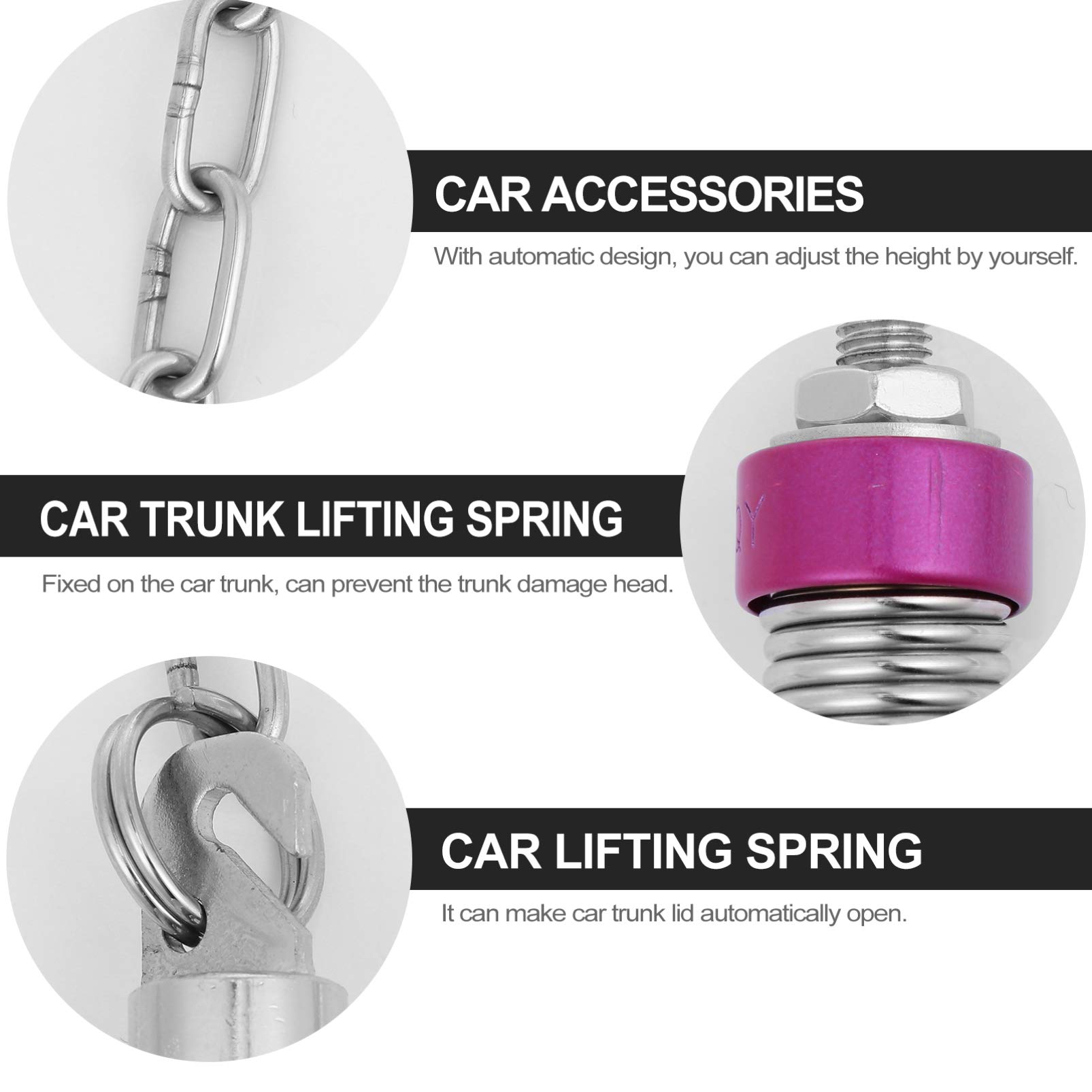 Heavy-Duty Car Trunk Lift Spring - Universal Trunk Lifting Device for Easy Boot Opening - Durable Vehicle Accessory for Sedans, SUVs & Trucks - Perfect for Grocery Loading, Road Trips & Car Maintenance