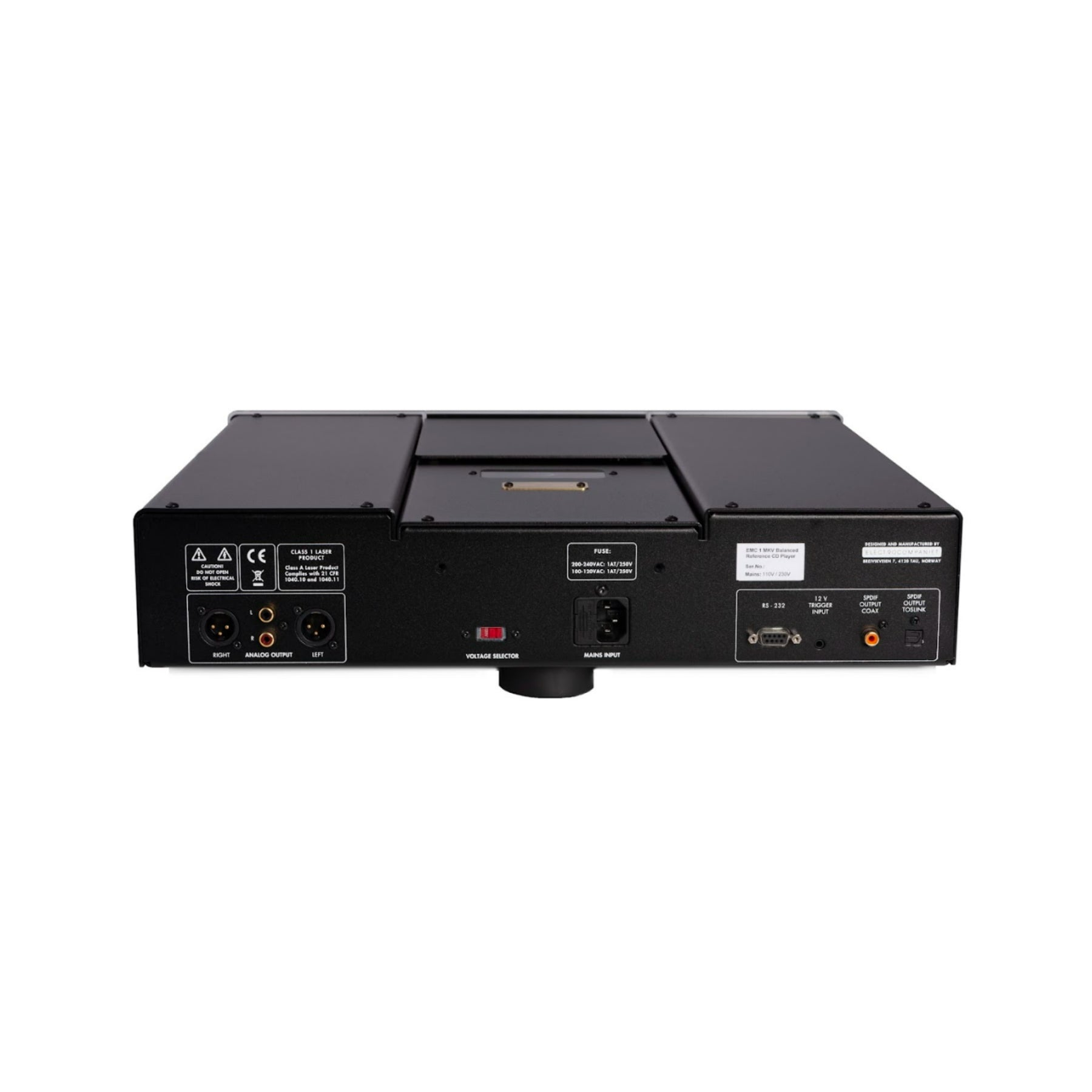 Electrocompaneit EMC 1 MKV Reference CD Player - High-End Audiophile CD Player for Home Theater & Music Listening | Perfect for Audiophiles, Hi-Fi Systems & Music Enthusiasts