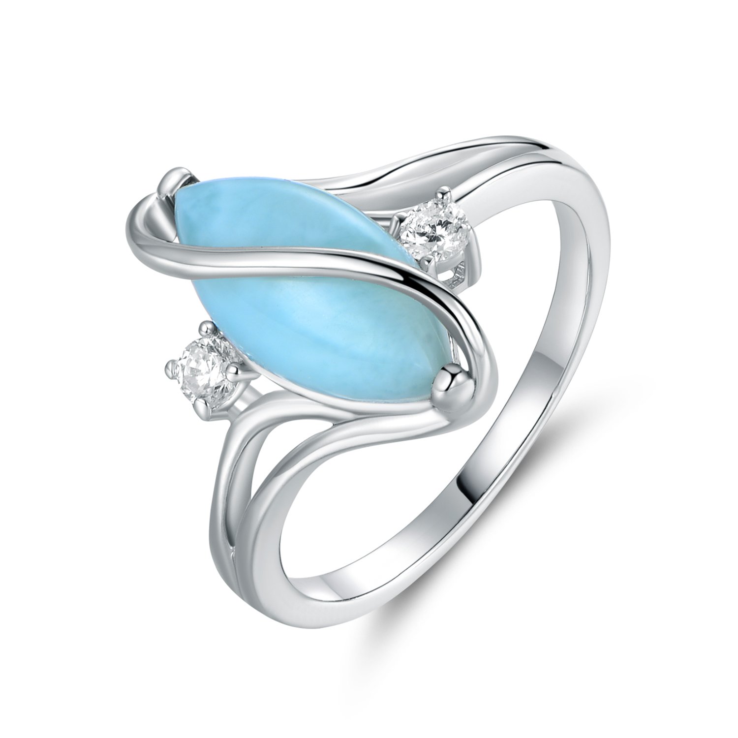 Barzel Rose Gold & White Gold Plated Ruby, Opal & Cubic Zirconia Ring | Elegant Jewelry for Women, Perfect for Weddings, Anniversaries & Special Occasions