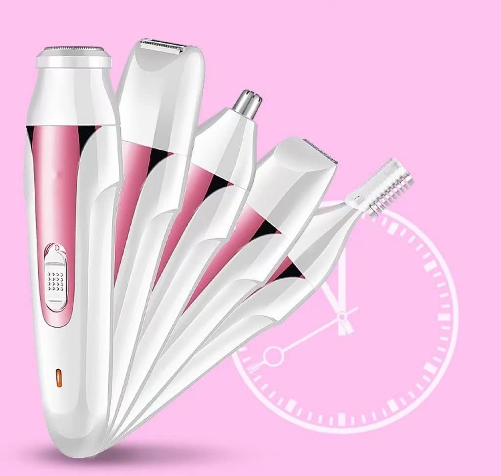 Painless Multifunctional Nose & Ear Hair Trimmer for Men & Women - Corded Electric Shaver with Metal Blades - Perfect for Travel, Grooming & Personal Care