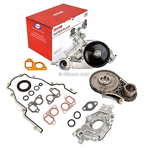 Mizumo Auto MA-9761279362 Timing Chain Kit with Gaskets, Water Pump & Oil Pump - Compatible with 2007-2013 Cadillac/GMC 5.3L 6.0L 6.2L V8 Engines - Perfect for Engine Rebuilds & Performance Upgrades