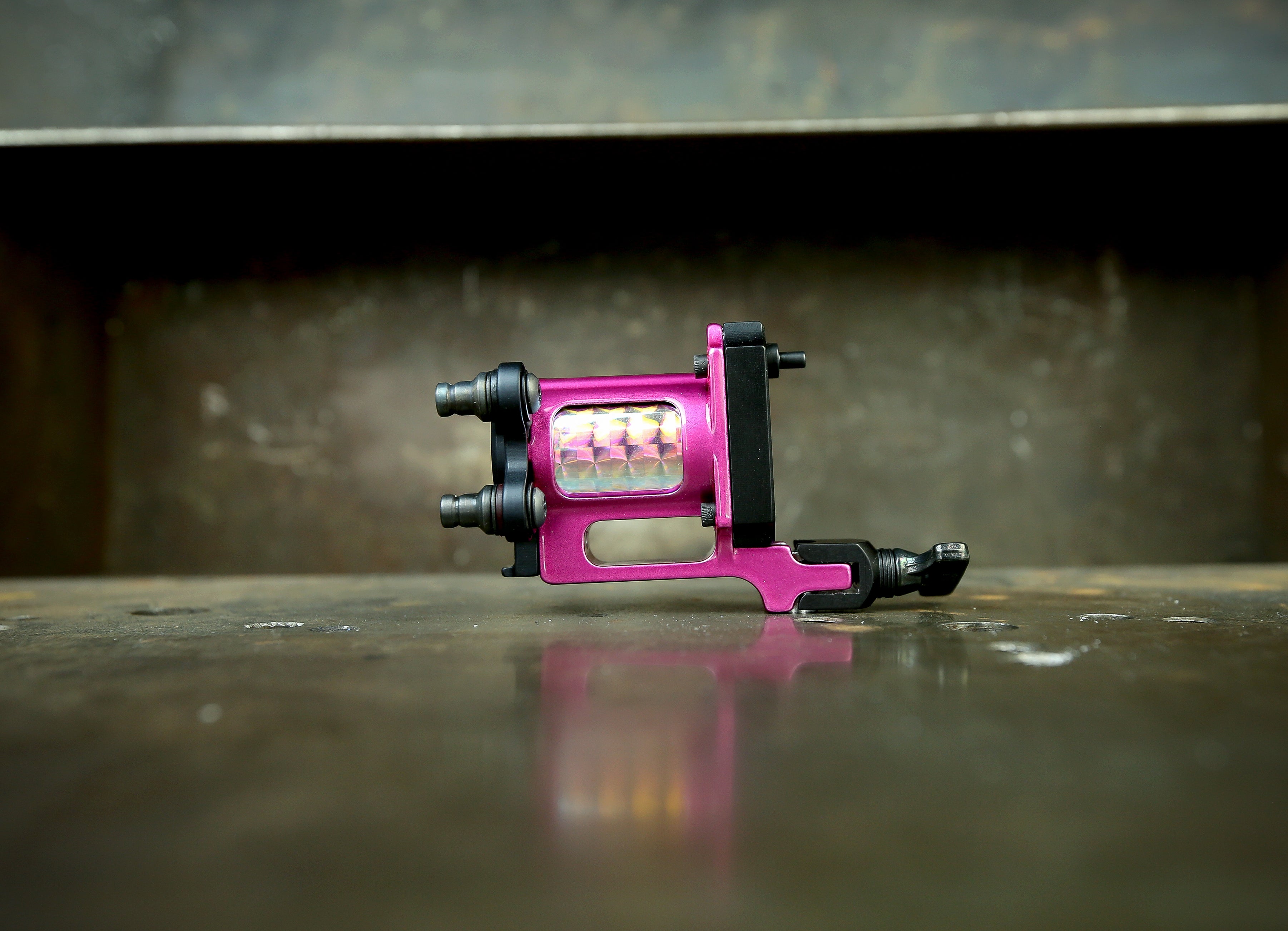 Limited Pike x Rogers Slider Rotary Fishing Reel - Illusion Pink & Black Design | Perfect for Freshwater & Saltwater Fishing, Bass & Trout Angling