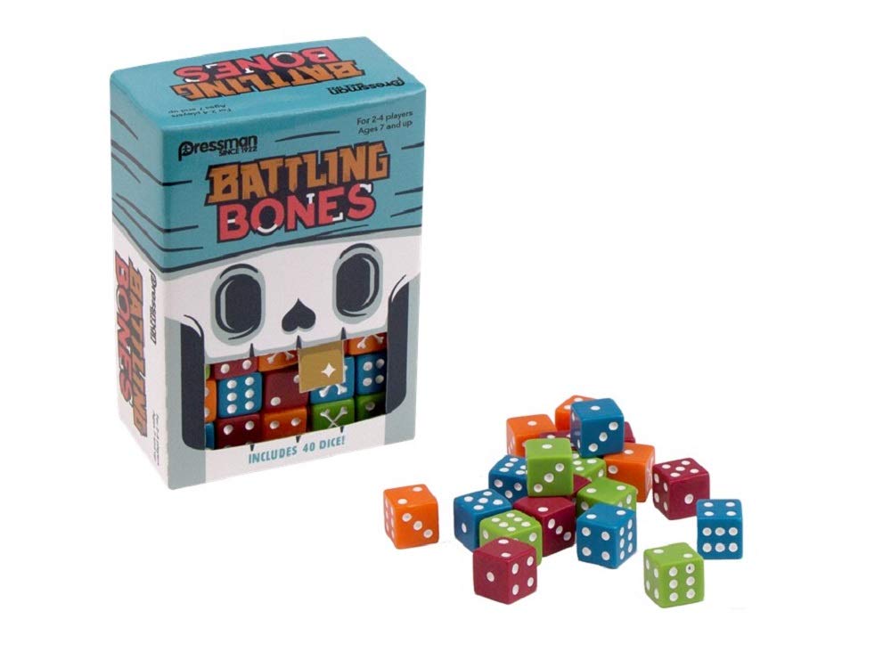 Battling Bones Game - Fun Strategy Board Game for Kids & Adults - Perfect for Family Game Night & Party Entertainment
