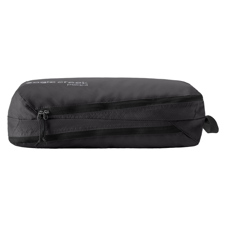 Eagle Creek Pack It Isolate Clean/Dirty Cube M - Black | Waterproof Travel Organizer for Suitcases & Backpacks | Perfect for Camping, Business Trips & Vacations