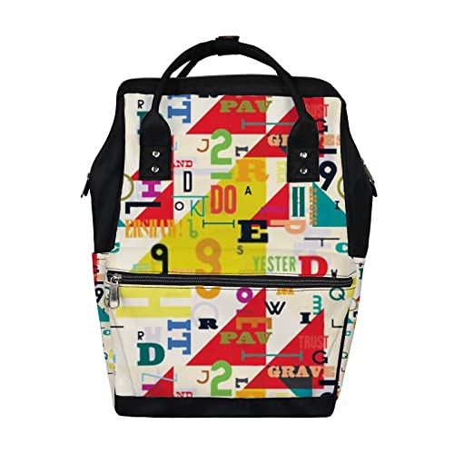 Cute Student Decorative Letters Colorful