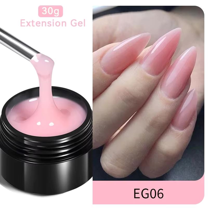 Born Pretty Extension Gel in a Jar - 30ml Nail Extension Gel for Strong & Natural-Looking Nails - Perfect for DIY Manicures, Salon Professionals & Nail Art Enthusiasts