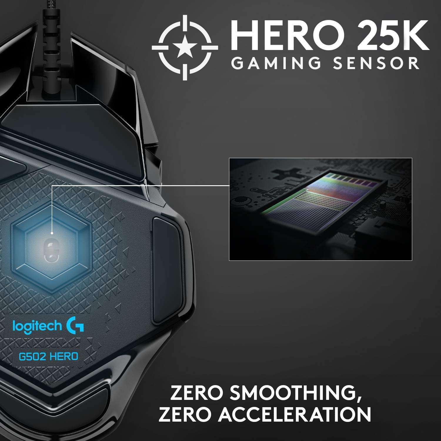 Logitech G PRO Mechanical Gaming Keyboard & G502 HERO Gaming Mouse Combo - Perfect for Esports, Streaming & PC Gaming Setup