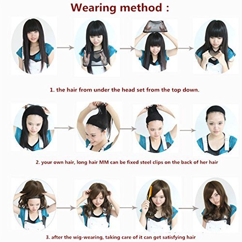 Nicetobuy Umeet Short Straight Bob Blonde Synthetic Heat Resistant Wig for Women - 12.6 Inch | Fashionable Everyday Wear & Cosplay Costume Accessory