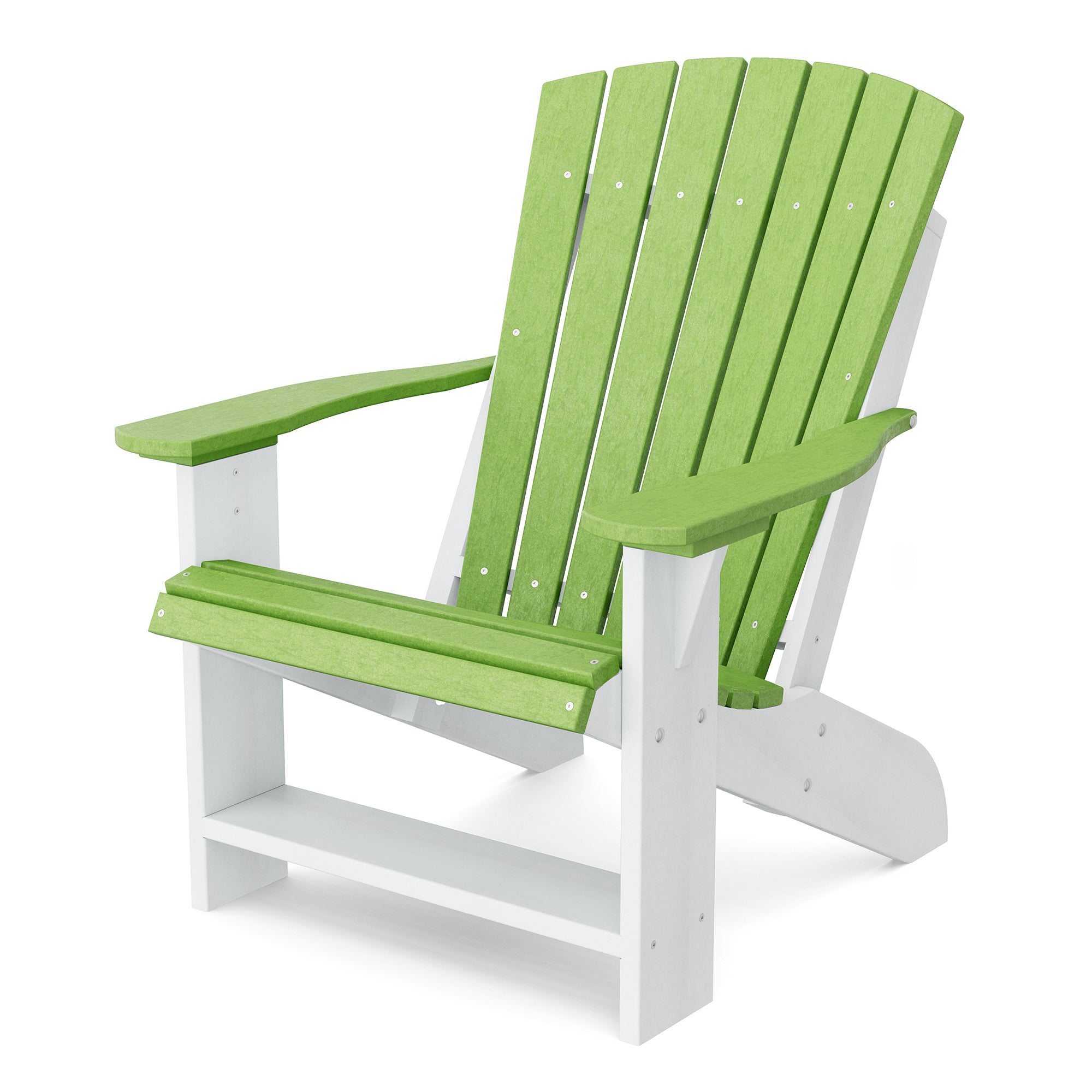 Premium Heritage Adirondack Chair - Solid Wood Outdoor Patio Furniture for Garden, Deck, Poolside & Backyard Relaxation