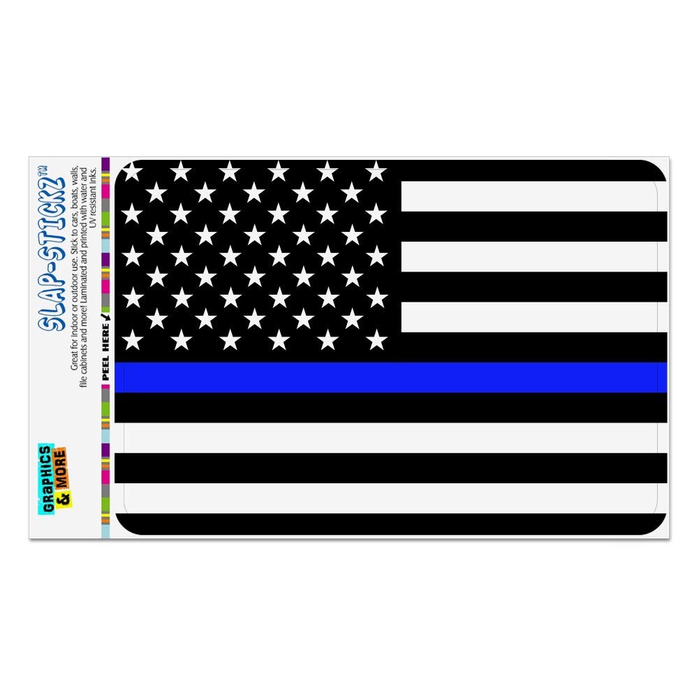 Thin Blue Line American Flag Sign - Patriotic Wall Decor for Home, Office & Business | Perfect for Law Enforcement Support & Patriotic Displays