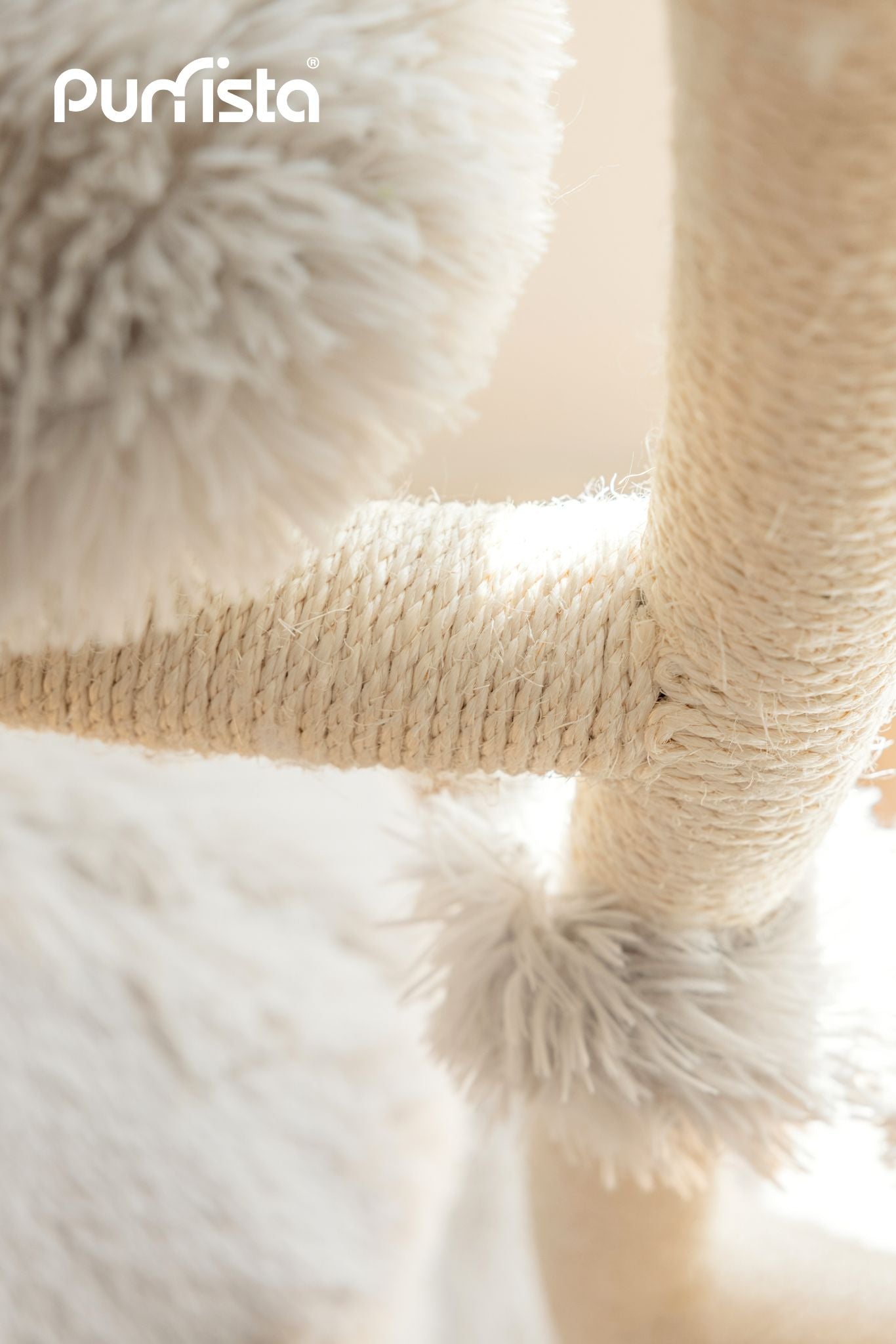 120cm Purrista Mushroom Ice Cream Cat Tree - Grey | Multi-Level Cat Climbing Tower with Scratching Posts & Cozy Perches for Indoor Cats | Perfect for Play, Rest & Scratching in Living Rooms & Bedrooms