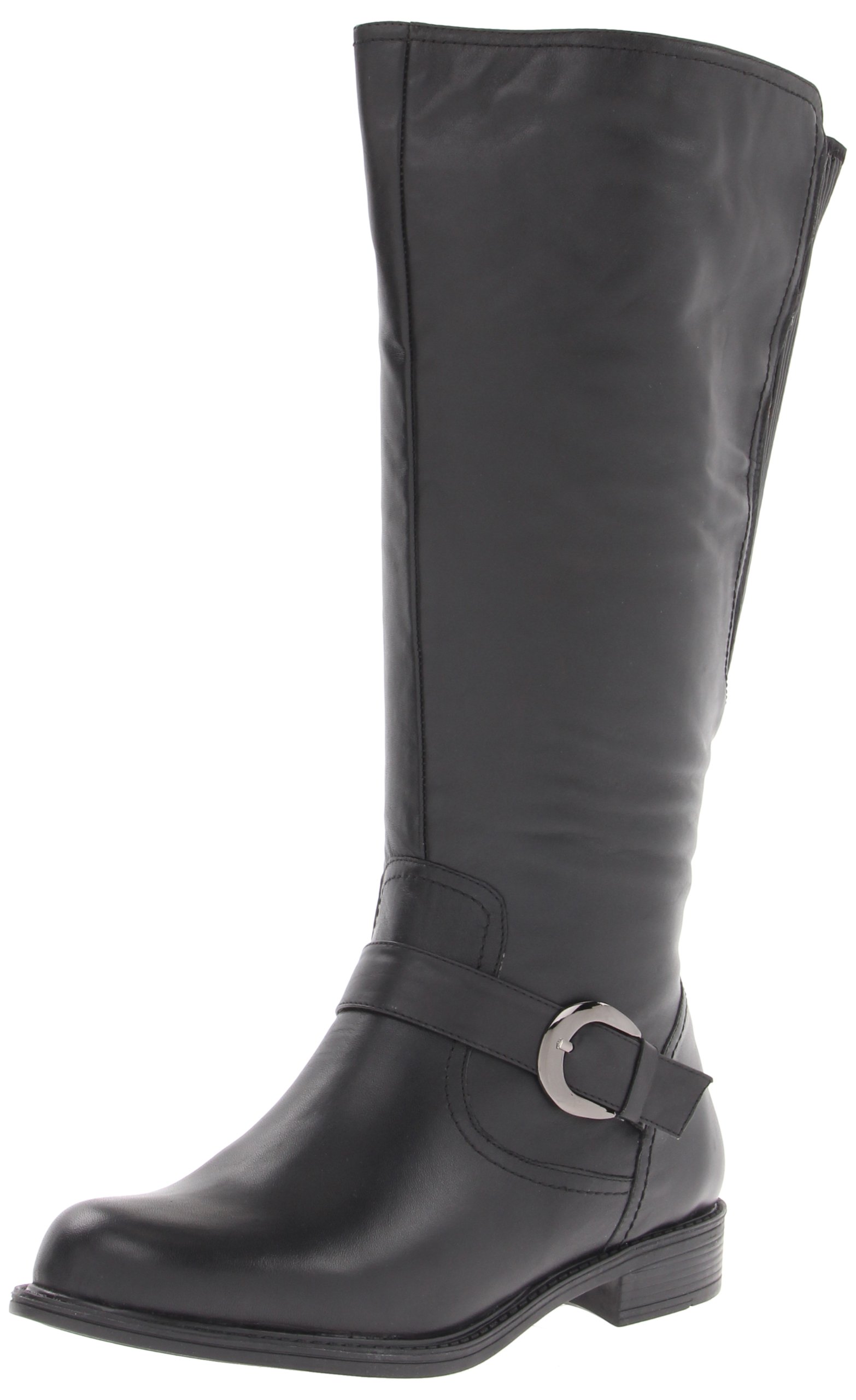 David Tate Women's Branson Wide Shaft Boot - Comfortable & Stylish Leather Riding Boots for Equestrian, Western & Casual Wear