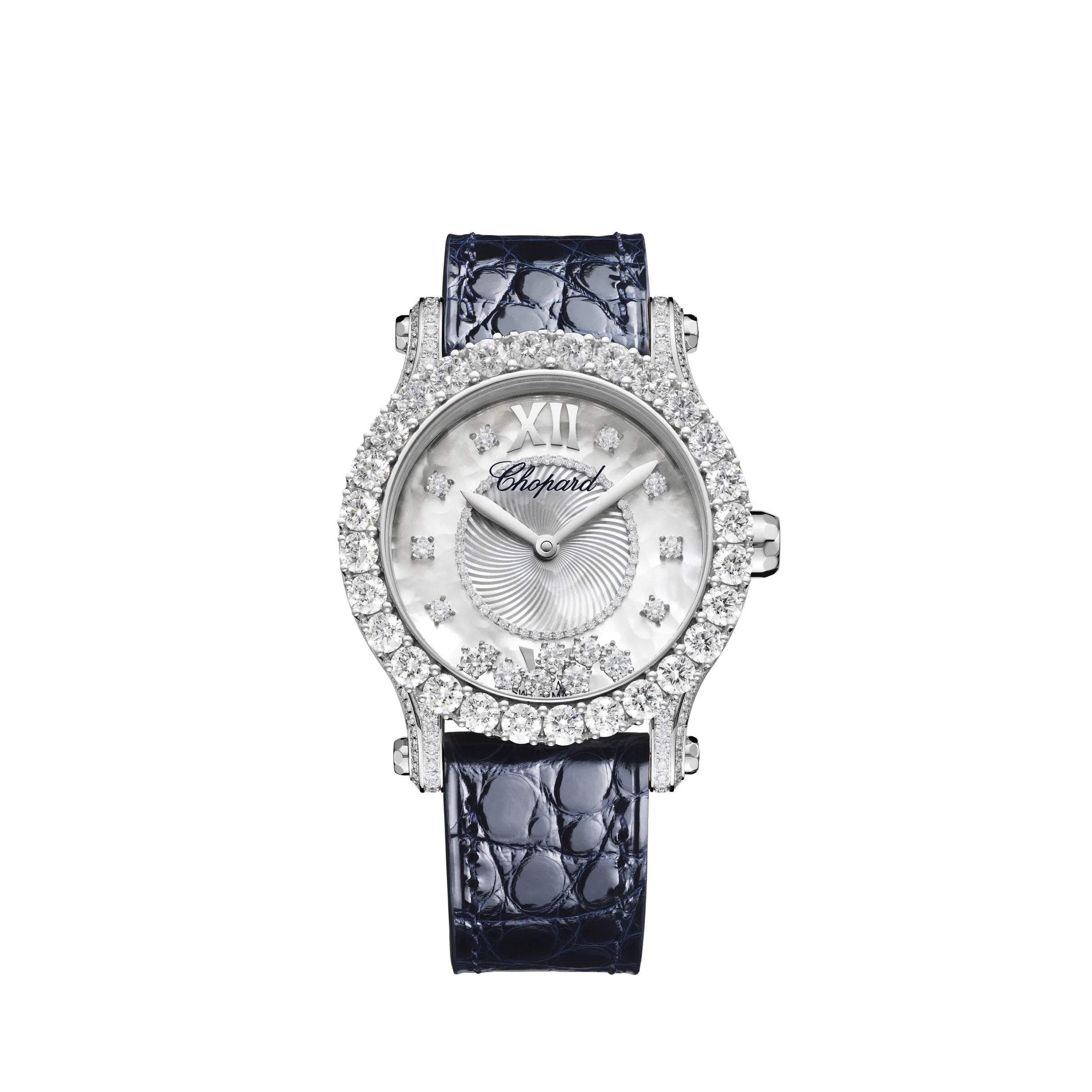 Chopard Happy Sport Joaillerie Ethical 18K White Gold & Diamond Ladies Watch - Luxury Swiss Timepiece for Women, Perfect for Gifts, Special Occasions & Elegant Events