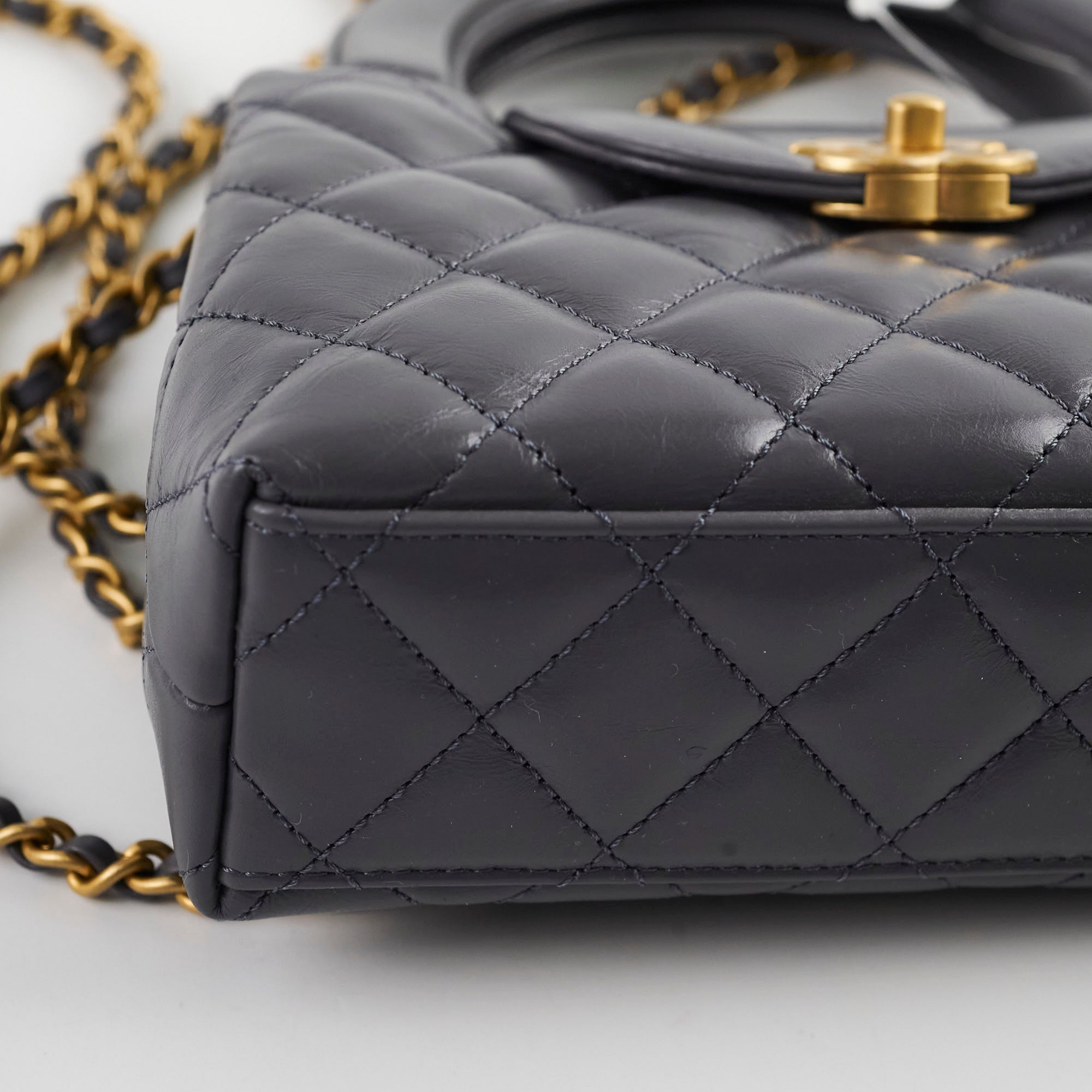 Chanel Mini Kelly Shopping Tote Bag Grey 2024 | Luxury Designer Handbag for Women | Perfect for Work, Travel & Special Occasions