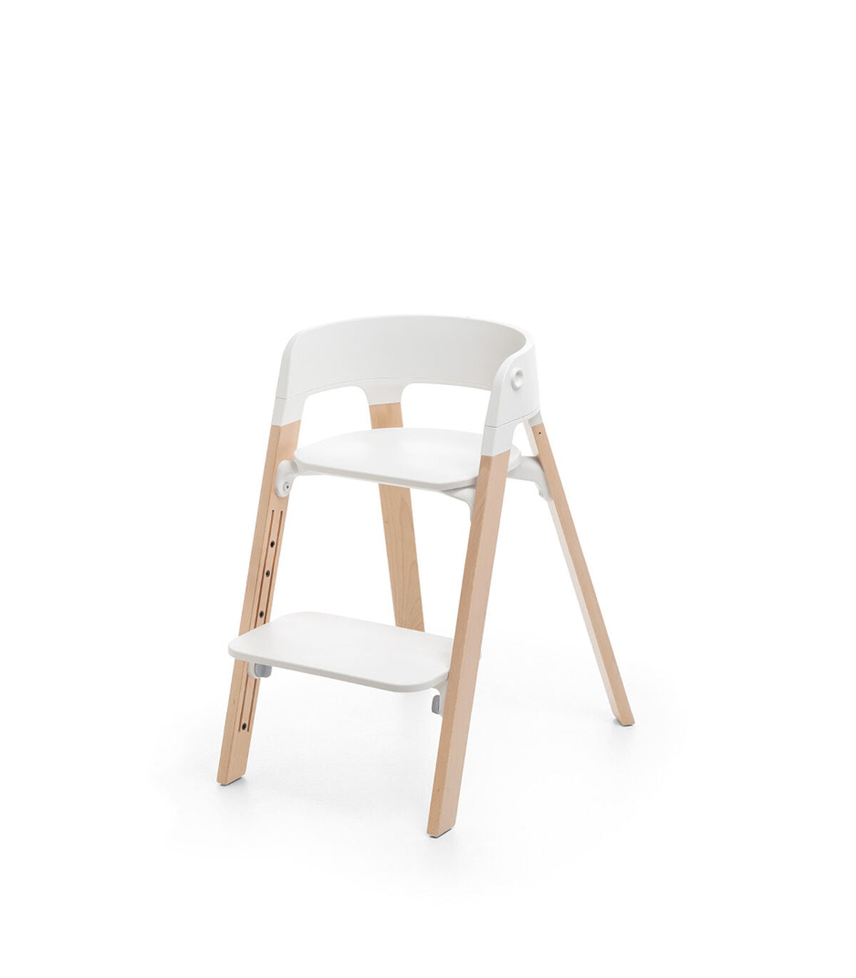 Stokke Steps High Chair with Adjustable Legs & Seat - Ergonomic Baby Feeding Chair for Home & Restaurant Use