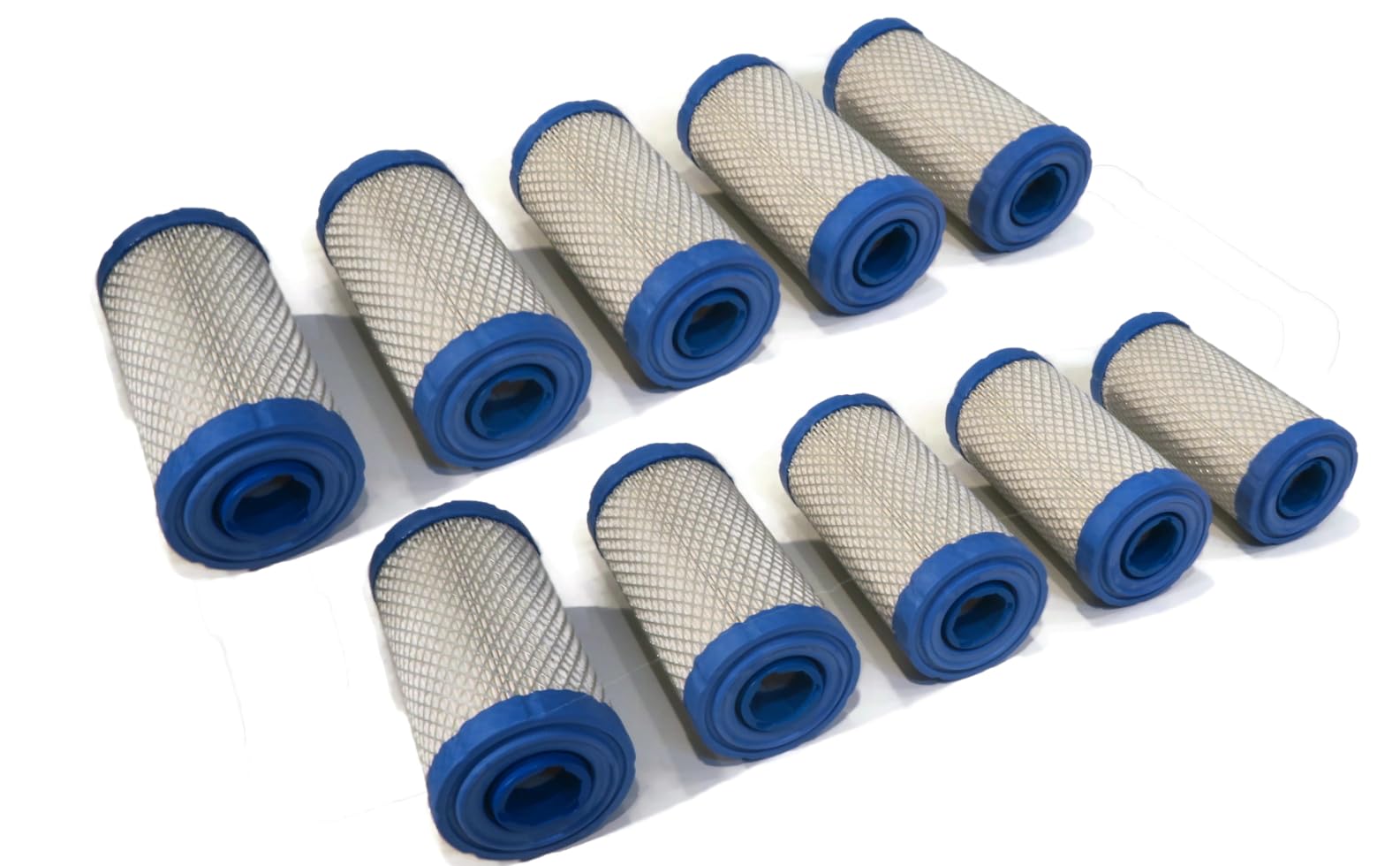 Premium (10-Pack) Inner & Outer Air Filter Assembly Kit for Bobcat 54477195 & 6673753 | Heavy-Duty Engine Protection | Ideal for Construction, Landscaping & Farm Equipment Maintenance