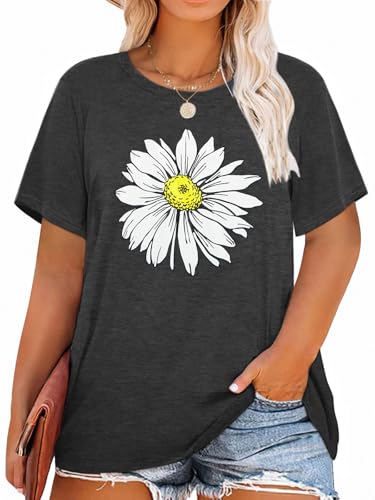 Dark Grey Daisy