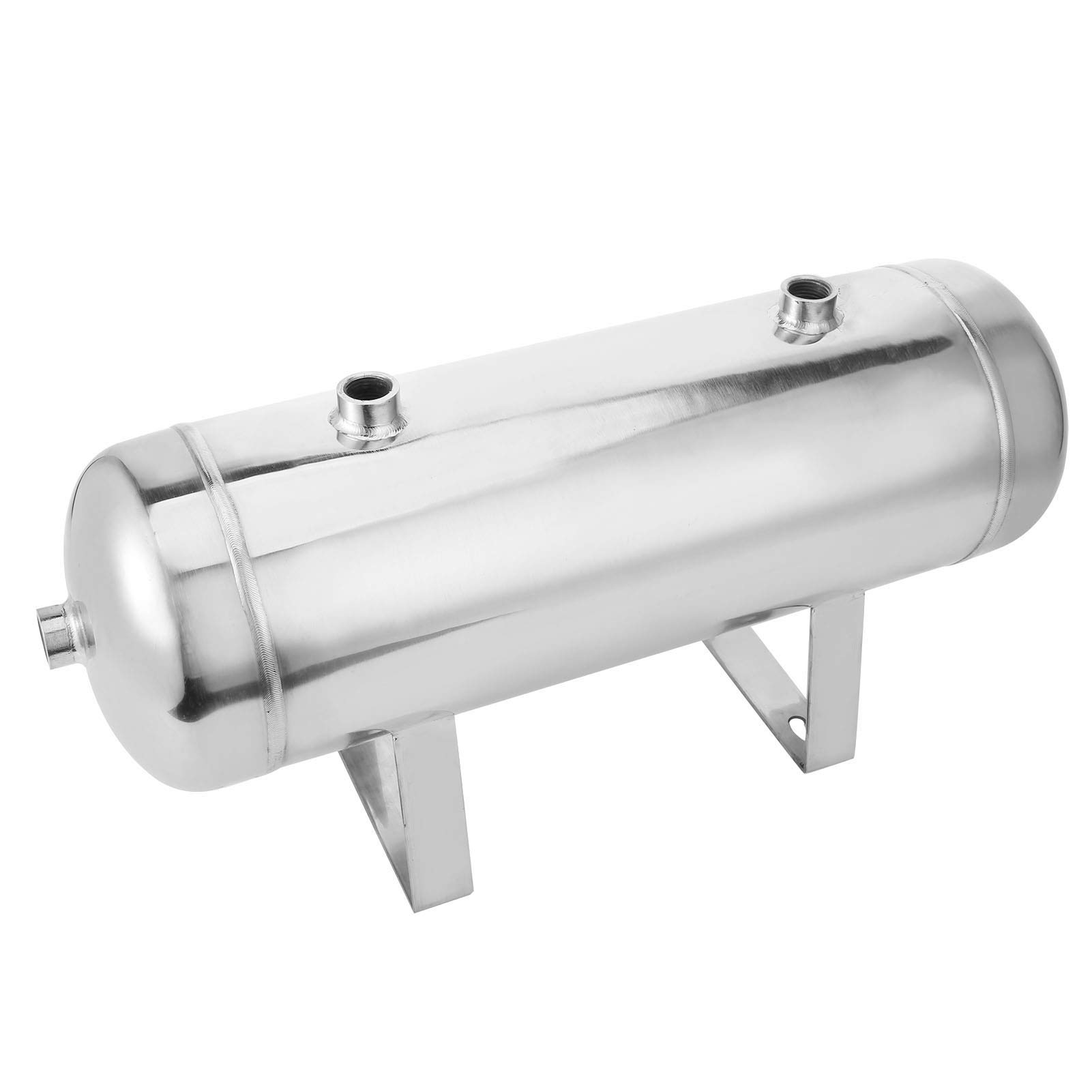 Fafeicy 5-Port Stainless Steel Air Tank 10L 1.25MPa High Pressure Reservoir with 1/2