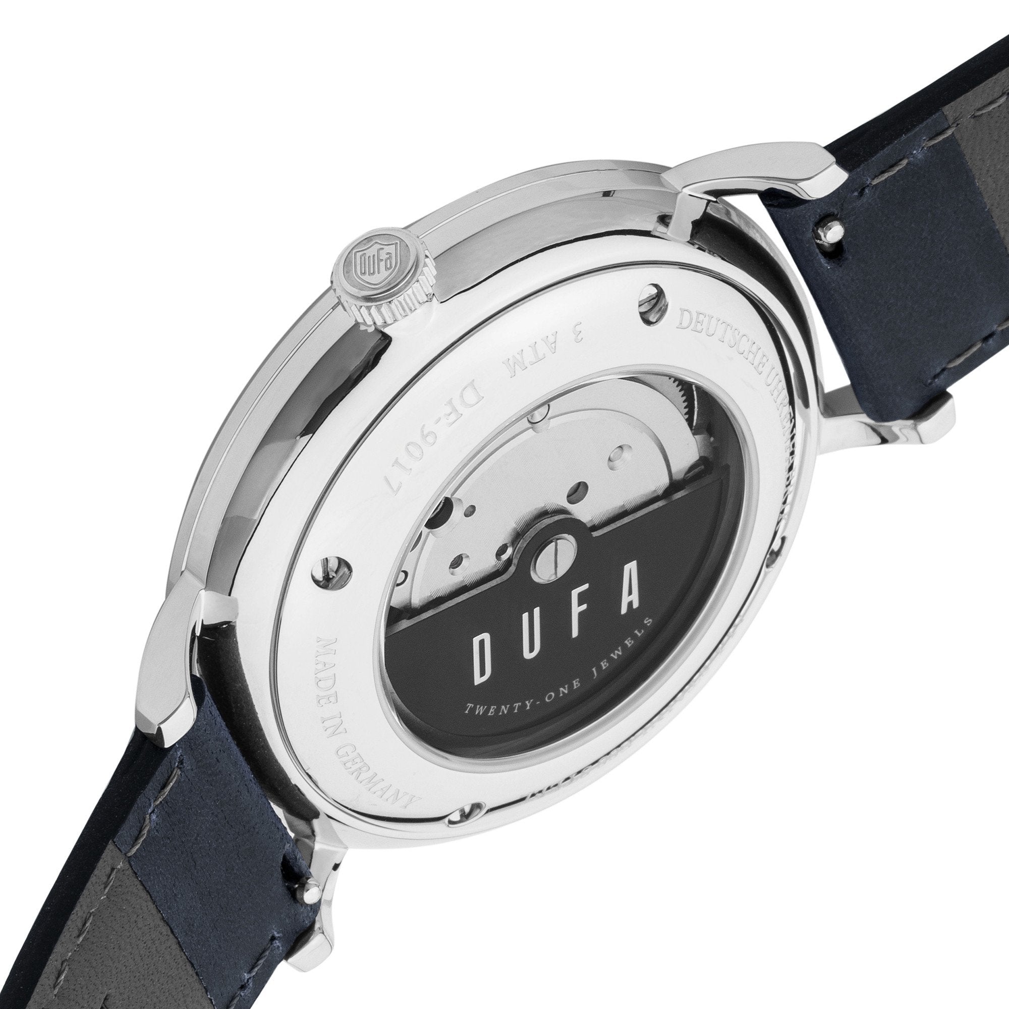 DuFa Aalto Automatic Watch DF 9017 04 - Premium Stainless Steel Chronograph for Men | Business, Formal & Everyday Wear