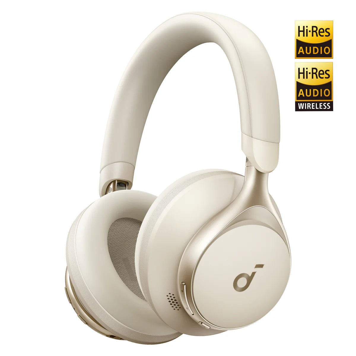 Space One Active Noise Cancelling Headphones - Wireless Bluetooth Over-Ear Headset with 40H Playtime, Hi-Fi Sound for Travel, Work & Gaming
