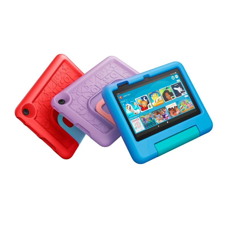 Amazon Fire 7 Kids Tablet (2023 Model) - 16GB WiFi Purple - Educational Tablet for Children Ages 3-7 - Perfect for Learning, Games & Entertainment at Home or Travel