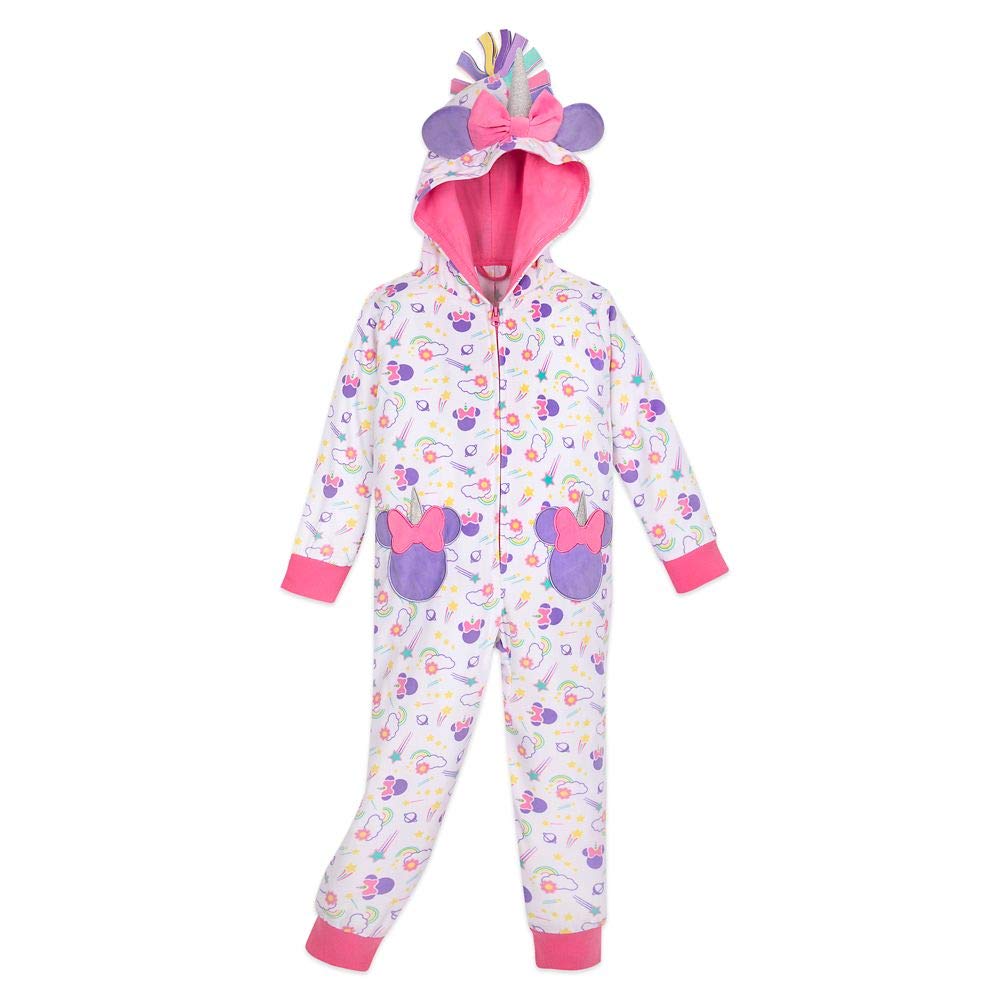 Disney Minnie Mouse Unicorn Bodysuit Pajamas for Girls - Soft & Cute Baby Sleepwear for Toddlers 1-3 Years - Perfect for Bedtime, Playtime & Birthday Gifts