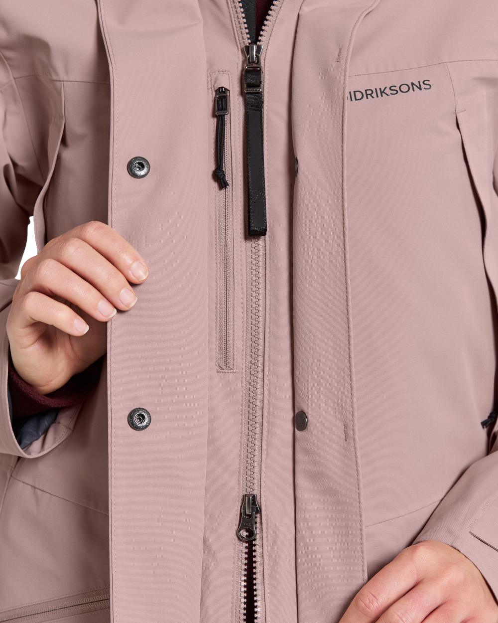 Didriksons Ilma Women's Waterproof Winter Parka Coat - Warm Windproof Hooded Jacket for Outdoor Activities, Skiing & Hiking