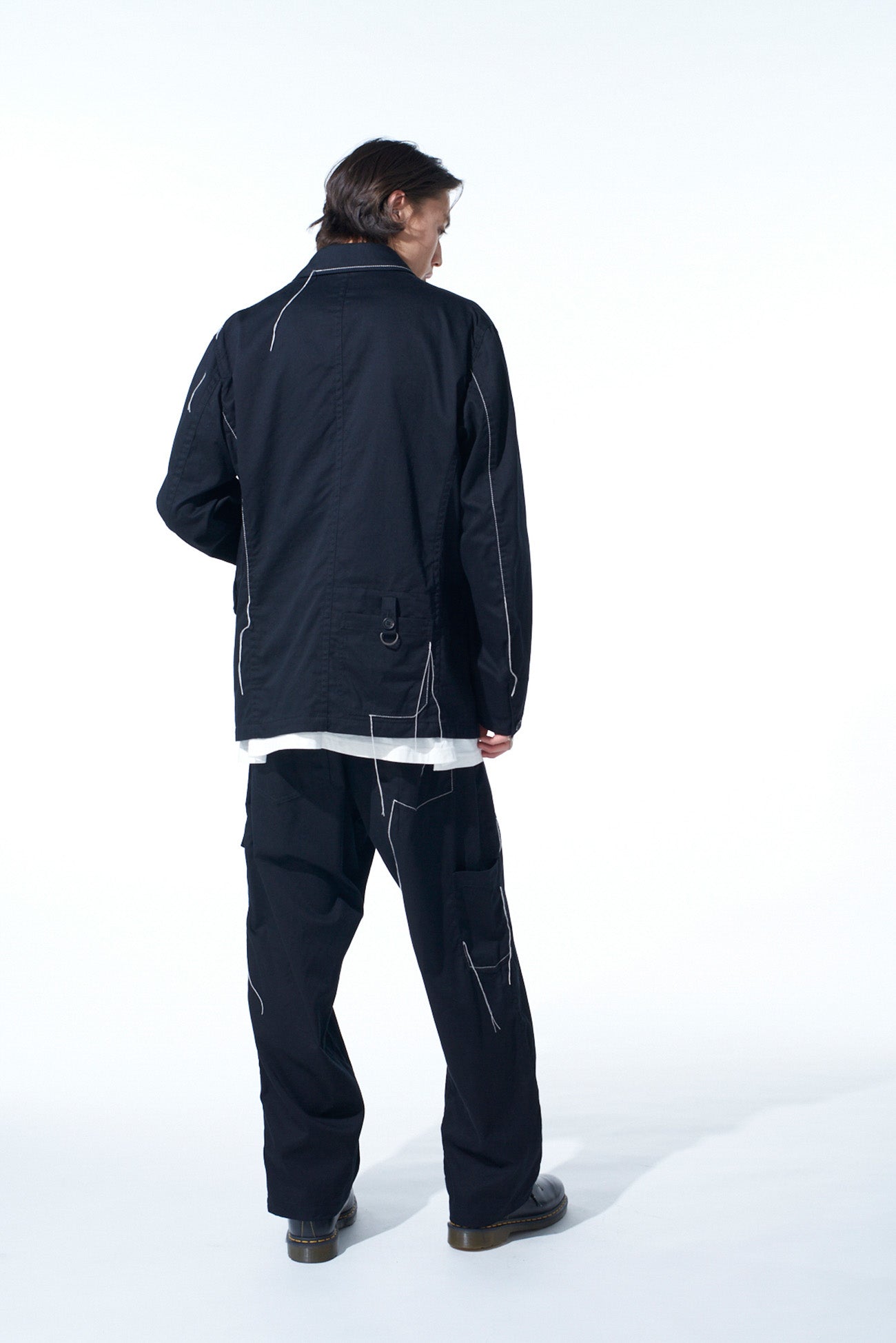 Premium Cotton Twill Coveralls with Color Stitching - Durable Workwear for Construction, Farming & Outdoor Activities