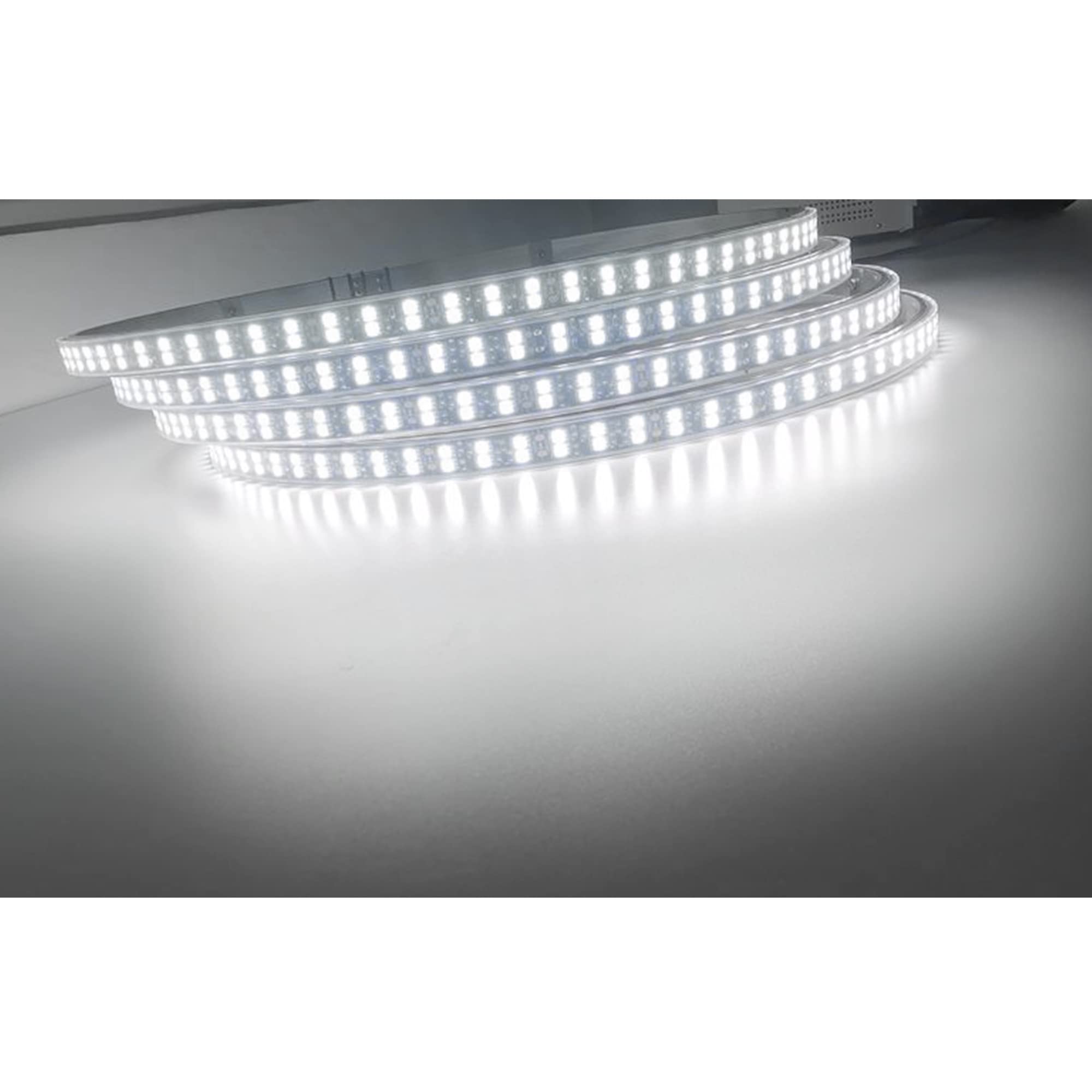 17 Inch Double Row White LED Wheel Well Lights - 624 Bright LEDs with Upgraded APP & RF Remote Control for Trucks, Cars, SUVs, Pickups - Perfect for Off-Roading, Car Shows & Nighttime Visibility