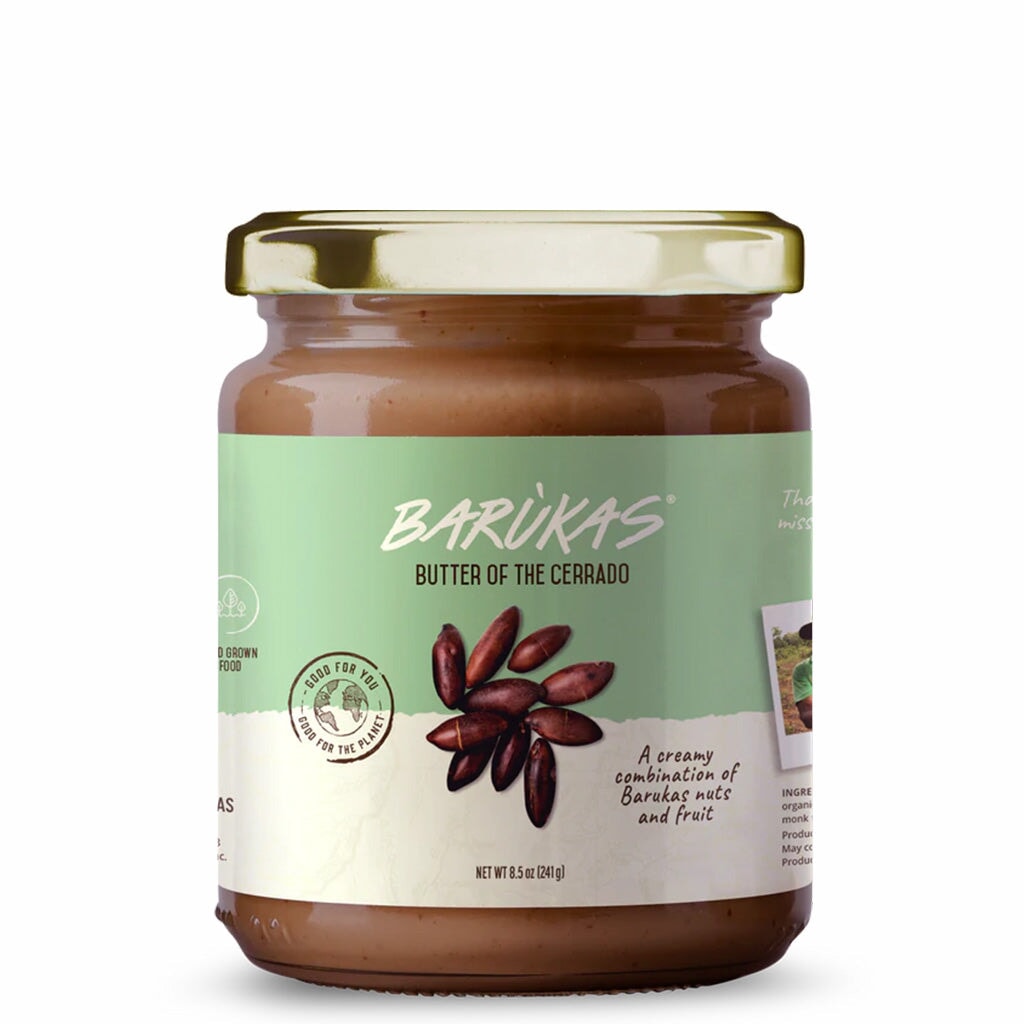 Organic Barukas Nuts Butter - Creamy, Nutrient-Rich Spread for Smoothies, Toast & Baking | Vegan, Gluten-Free, Paleo-Friendly Snack