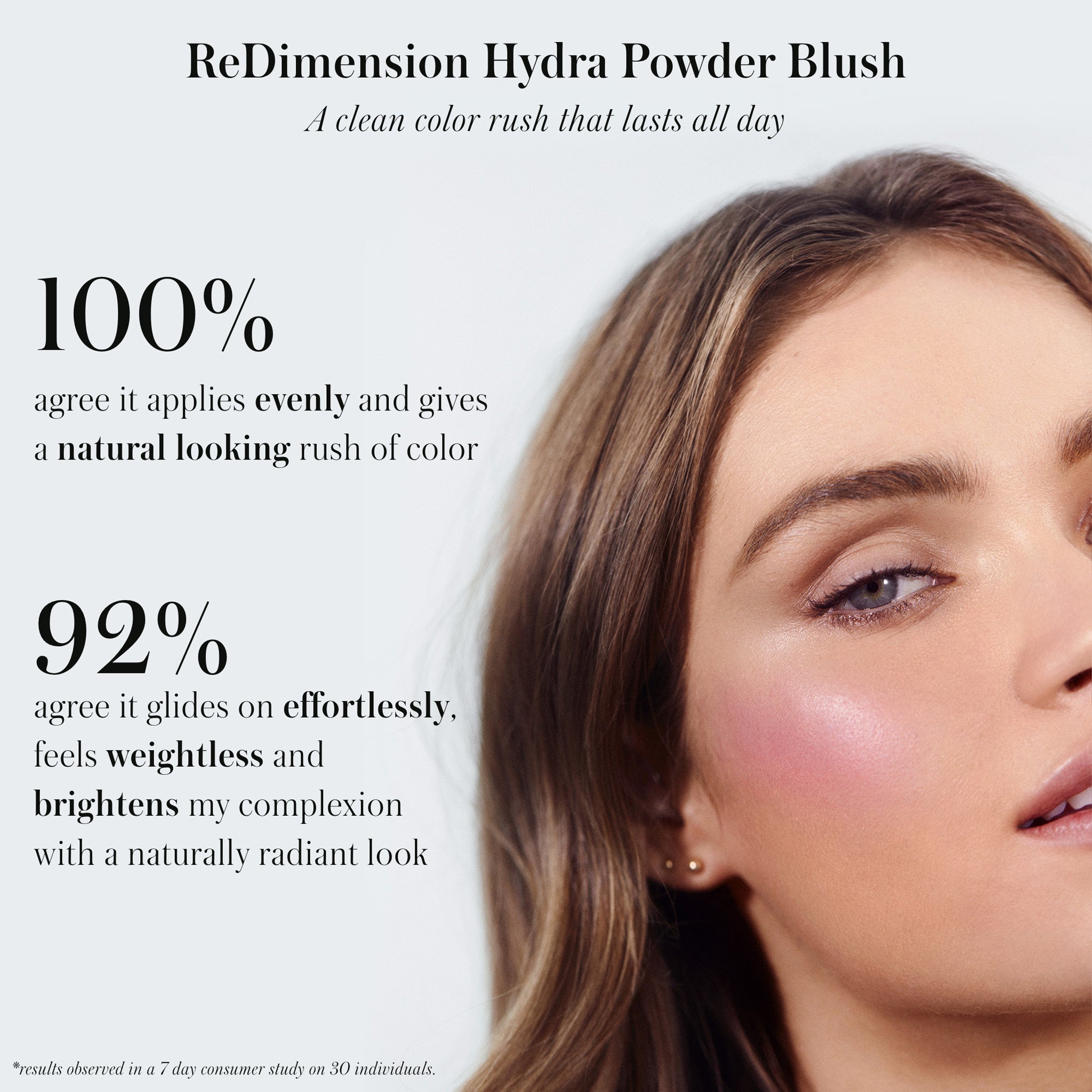 ReDimension Hydra Powder Blush Refill - Buildable Matte & Shimmer Blush for Cheeks | Vegan & Cruelty-Free Makeup | Perfect for Everyday Wear & Special Occasions