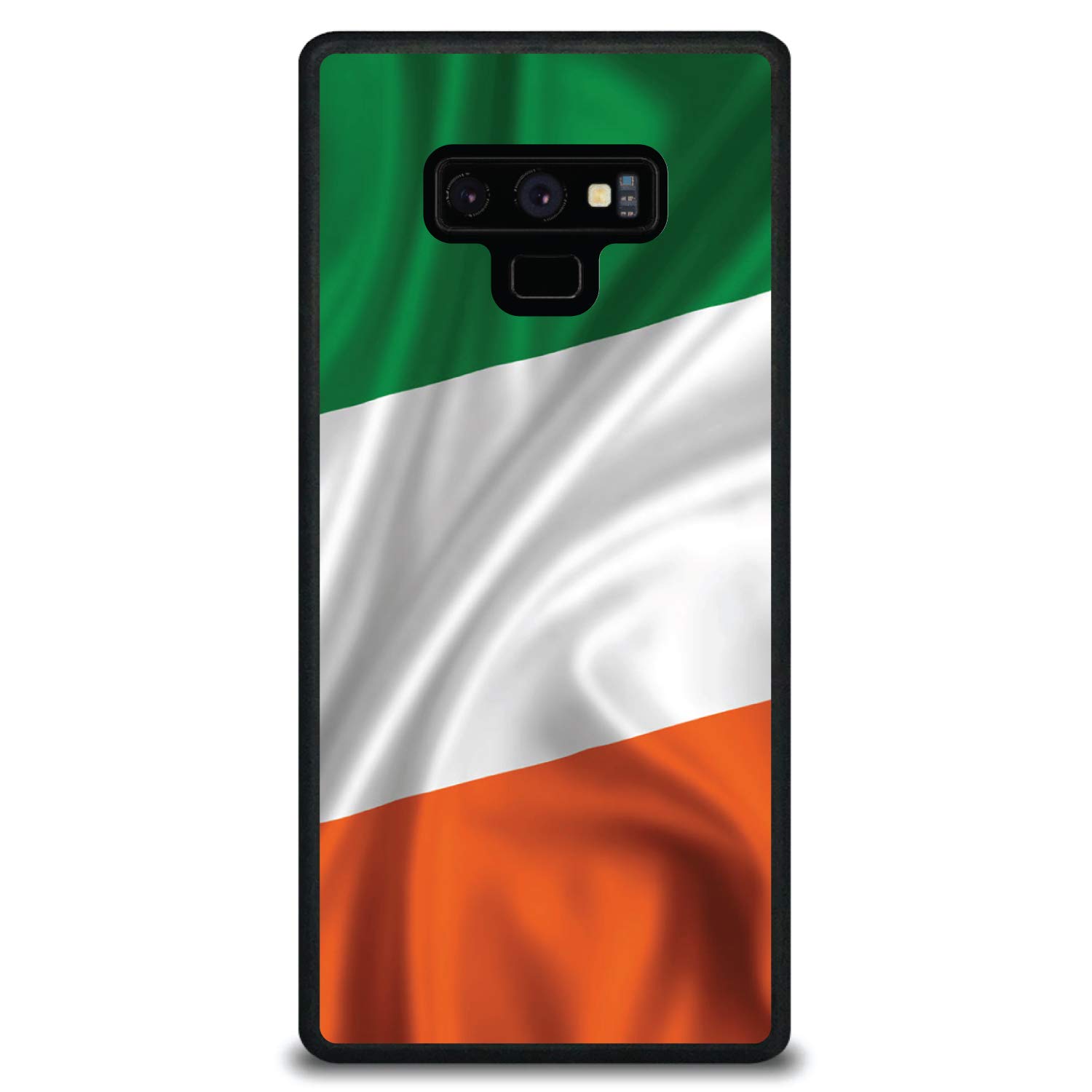 DistinctInk Ultra Slim Hard Plastic Case for Samsung Galaxy Note 9 (6.4 Inch) - Ireland Flag Design - Durable Protective Cover - Perfect for Travel, Work & Everyday Use