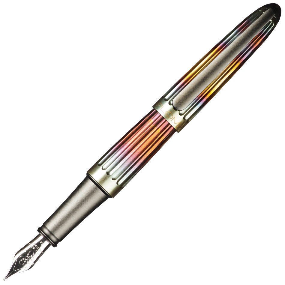 Premium Diplomat Aero Fountain Pen - Flame Orange Finish - Smooth Writing Luxury Pen for Professionals & Collectors - Perfect for Office, Signatures & Gift Giving