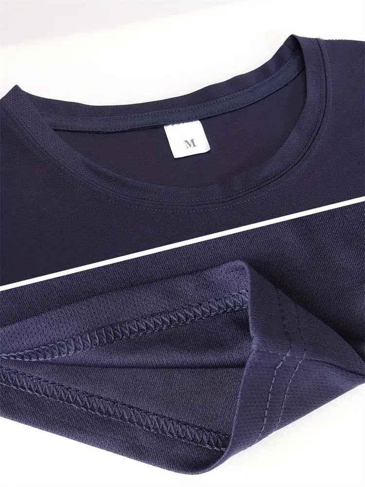 5 Pack Men's Quick Dry Sleeveless Athletic Shirts - Moisture Wicking Workout Tops for Gym, Running & Outdoor Activities