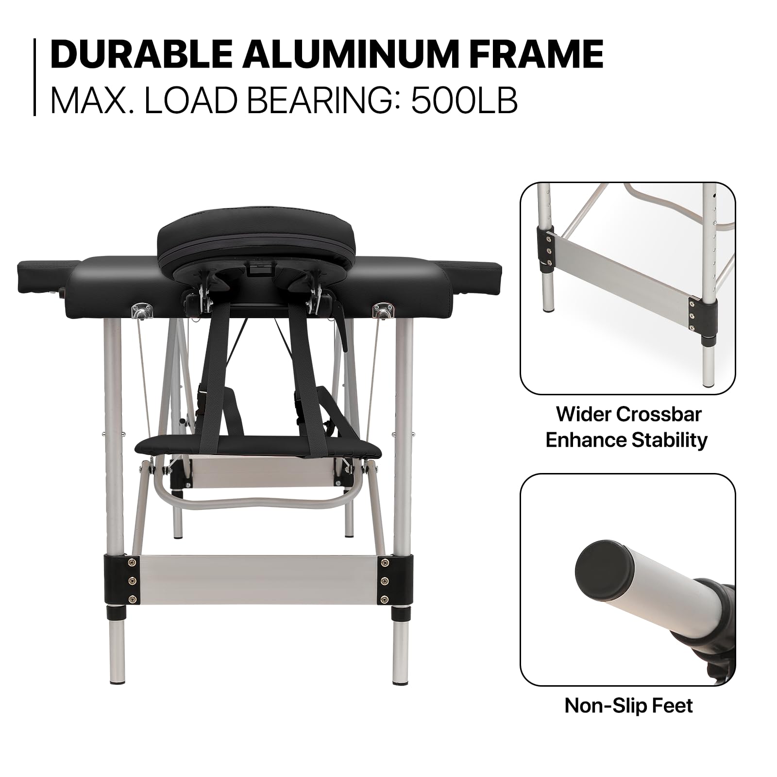 Premium 2-Fold Portable Massage Table 82