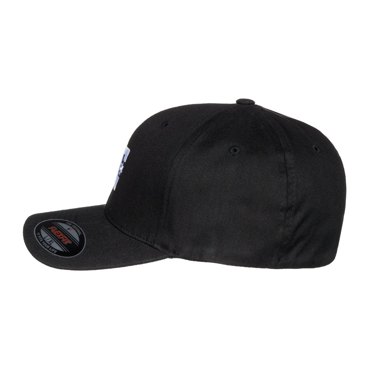 DC Star 2 Black Snapback Hat - Adjustable Baseball Cap for Men & Women - Streetwear Fashion Accessory for Casual Outfits, Sports, and Outdoor Activities