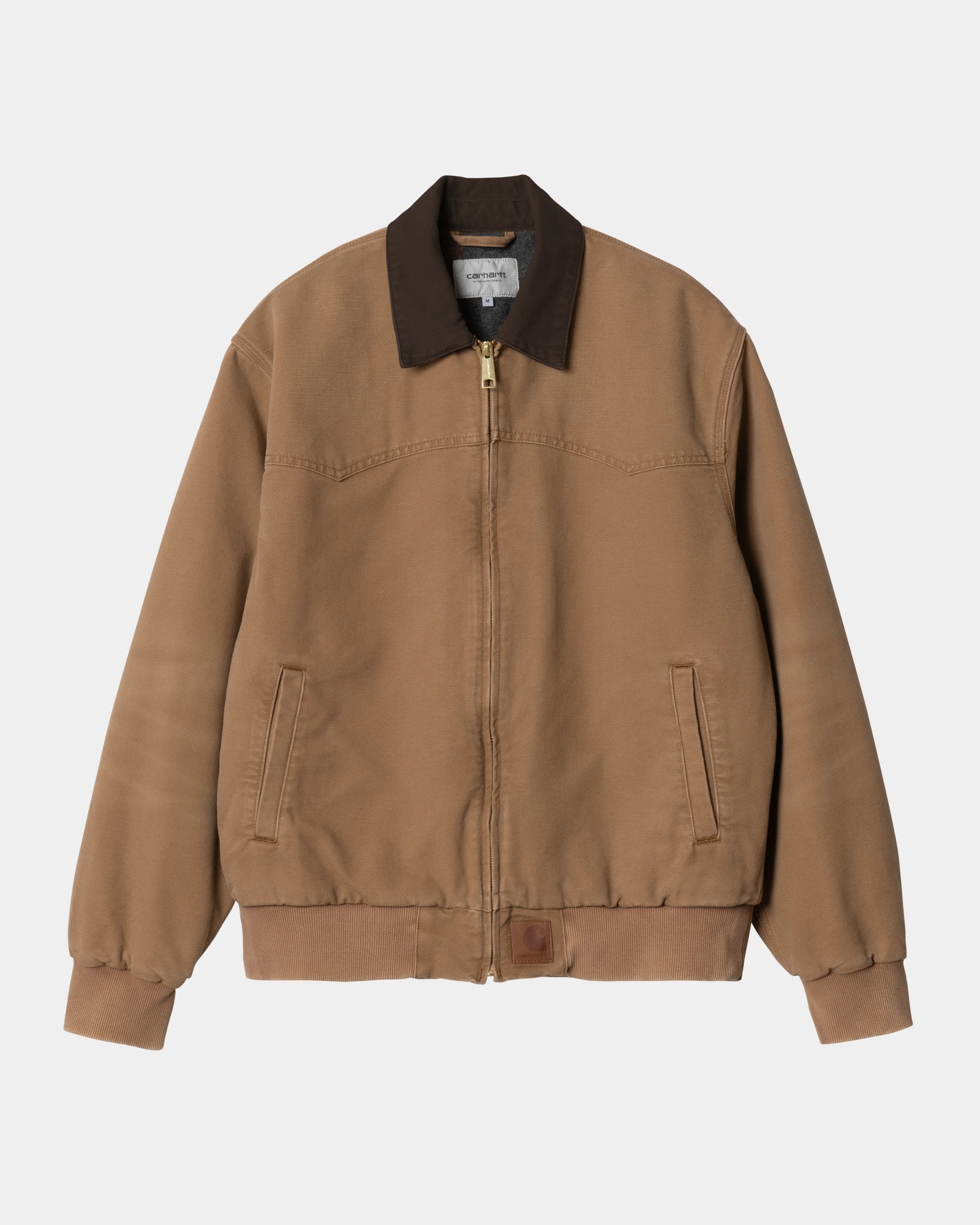 Hamilton Brown Santa Fe Jacket - Winter Warm Tobacco Canvas Coat for Men | Outdoor Hiking, Camping & Casual Winter Wear