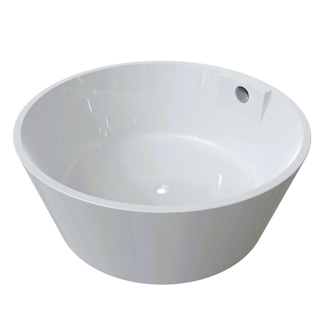DAX Round Freestanding Acrylic Bathtub 57