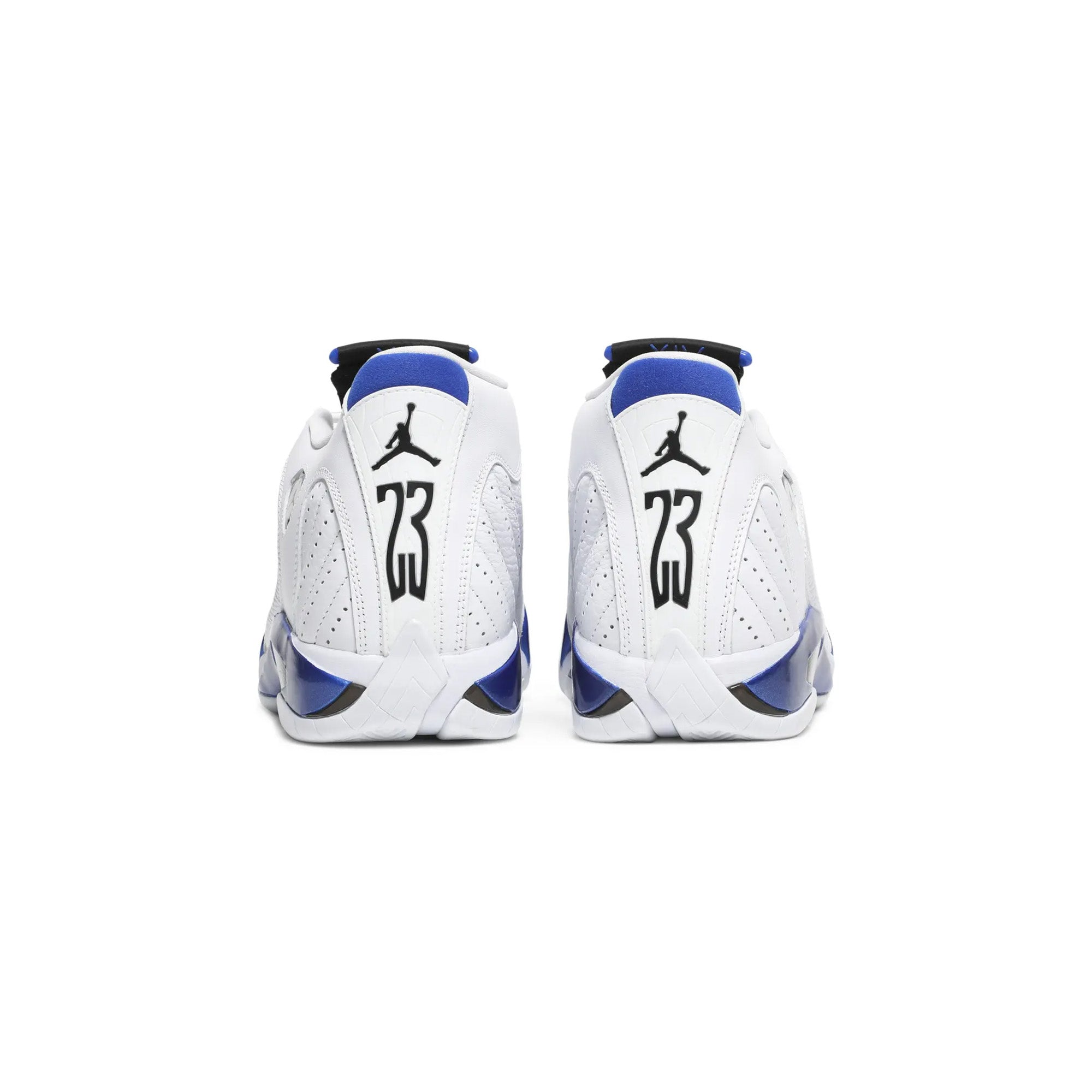 Air Jordan 14 Retro 'White Hyper Royal' Men's Basketball Shoes (2020) - Classic Sneakers for Streetwear & Court Performance