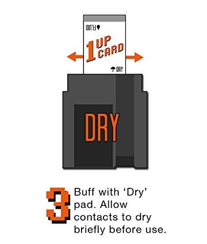 1UPcard Video Game Cartridge Cleaning Kit - Multi-Size Game Cartridge Cleaner with Cleaning Fluid for NES, SNES, N64, Game Boy - Perfect for Retro Gaming Maintenance & Collection Care
