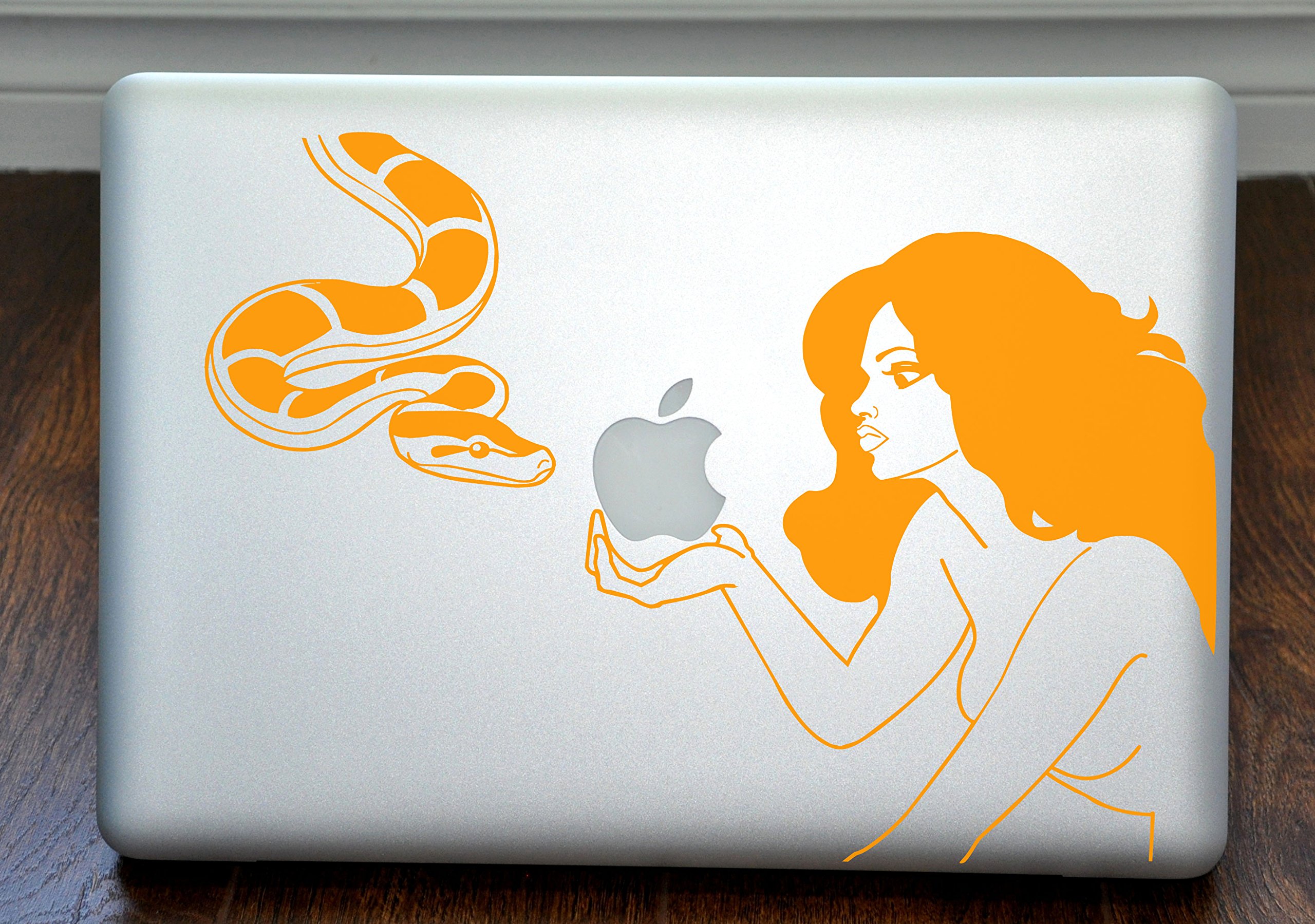 Eve Fall From Grace Orange Vinyl Decal Sticker for 13 Inch Laptop - Perfect for MacBook Pro/Air, Ultrabook & Notebook Decoration, Office & School Accessories