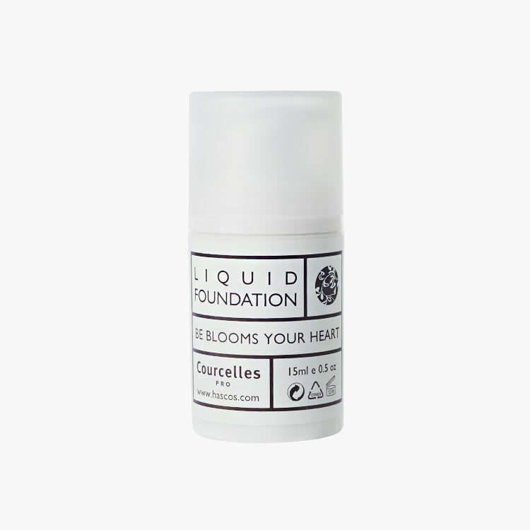 Courcelles Liquid Foundation 15ml/30ml with Pump - 7 Natural Shades for Flawless Daily Makeup & Professional Looks