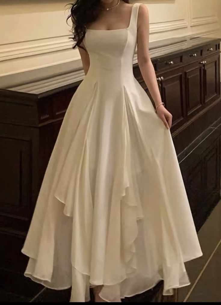 Elegant A-Line Chiffon Prom Dress with Ruffle Details - Formal Evening Gown for Homecoming, Quinceañera & Special Occasions - Style J4643