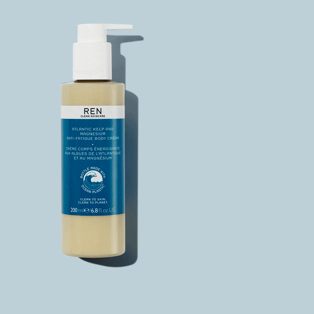 Atlantic Kelp & Magnesium Anti-Fatigue Body Cream - Deep Moisturizing & Muscle Recovery Lotion for Dry Skin Relief - Perfect for Post-Workout, Massage & Nighttime Relaxation