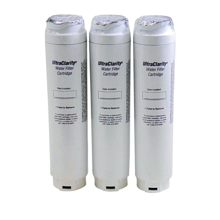 Thermador 11048053 Replacement Water Filter 3-Pack Kit – Pure Drinking Water for Refrigerators & Home Use